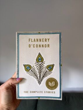 Flannery O'Connor The Complete Stories - White & Teal Hardcover